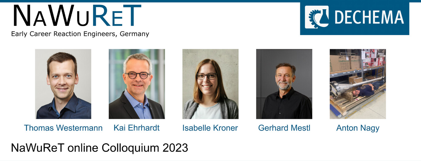 NaWuReT Colloquium: Career pathways and opportunities for reaction engineers in industry